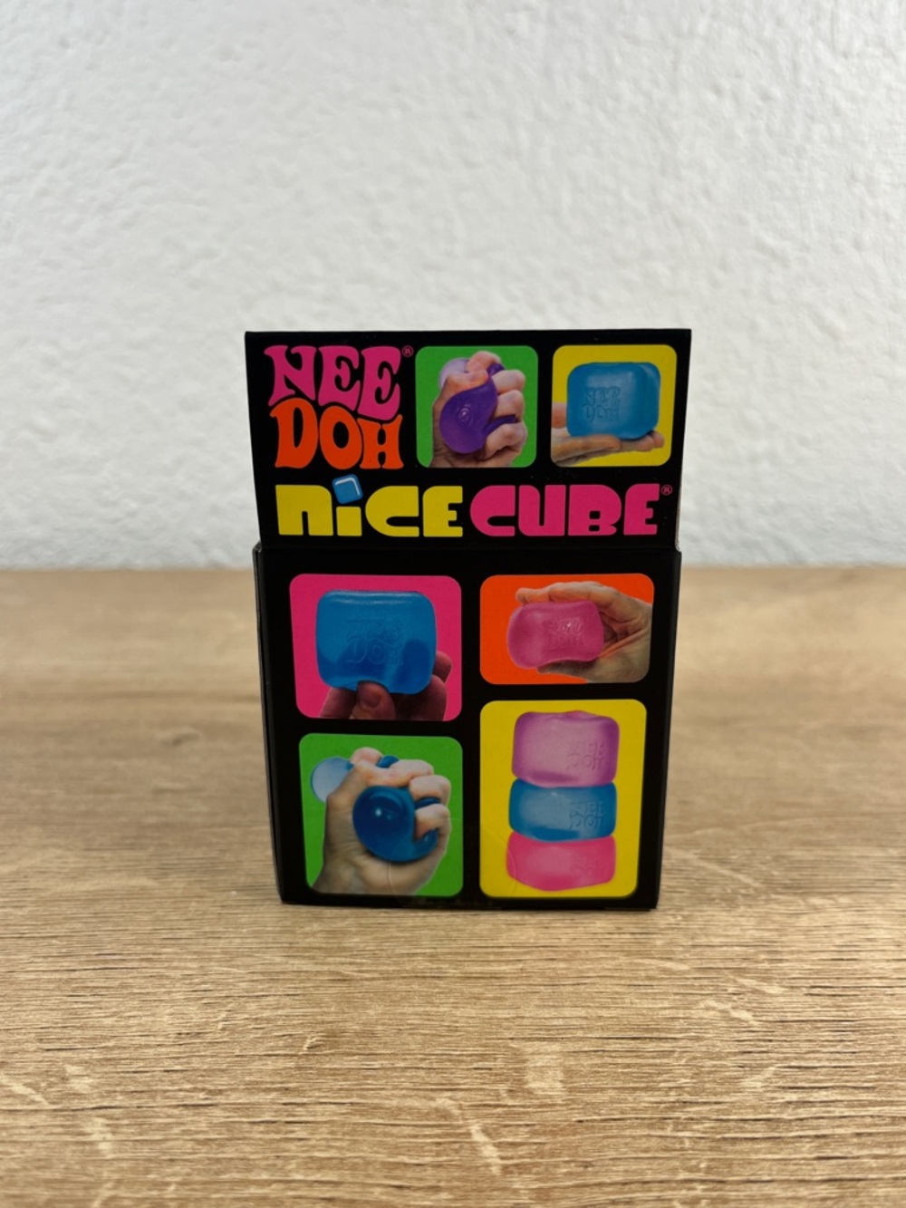 NeeDoh Nice Cube Blue Stress Relief Squishy Fidget Toy NEW SEALED - Picture 4 of 6